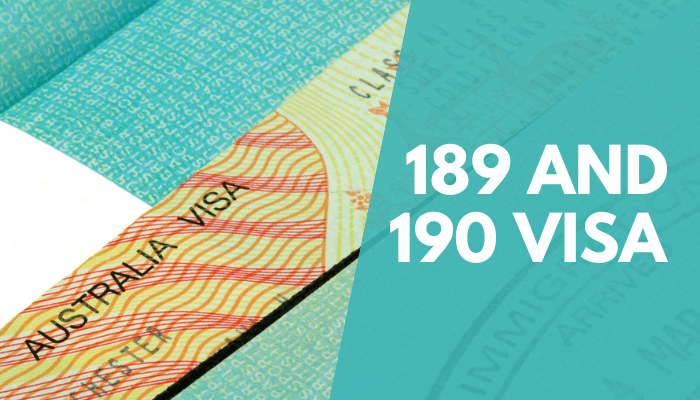 difference between 189 and 190 visas